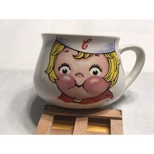 Campbells Soup Kid Mug From 1998 In Great Condition Two Sided